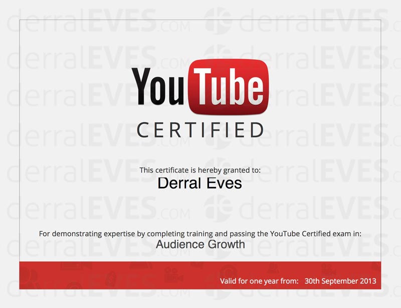 YouTube-Certified