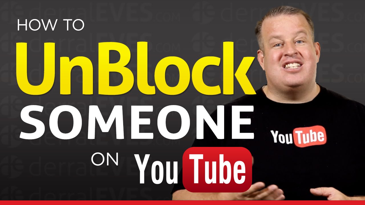 How To Unblock or UnBan Someone on Your  Channel